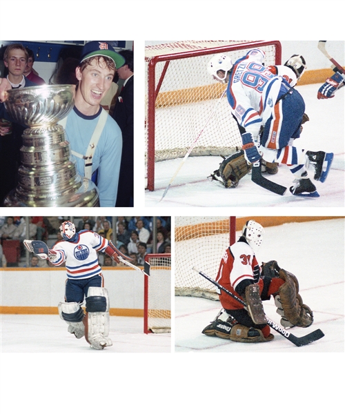 Edmonton Oilers 1984-85 Stanley Cup Finals Colour 35mm Negative Collection of 550+ Including 60+ Images of Wayne Gretzky 