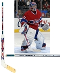 Carey Prices 2006-07 Hamilton Bulldogs Calder Cup Playoffs/2007-08 Montreal Canadiens Rookie Season Reebok Game-Used Stick