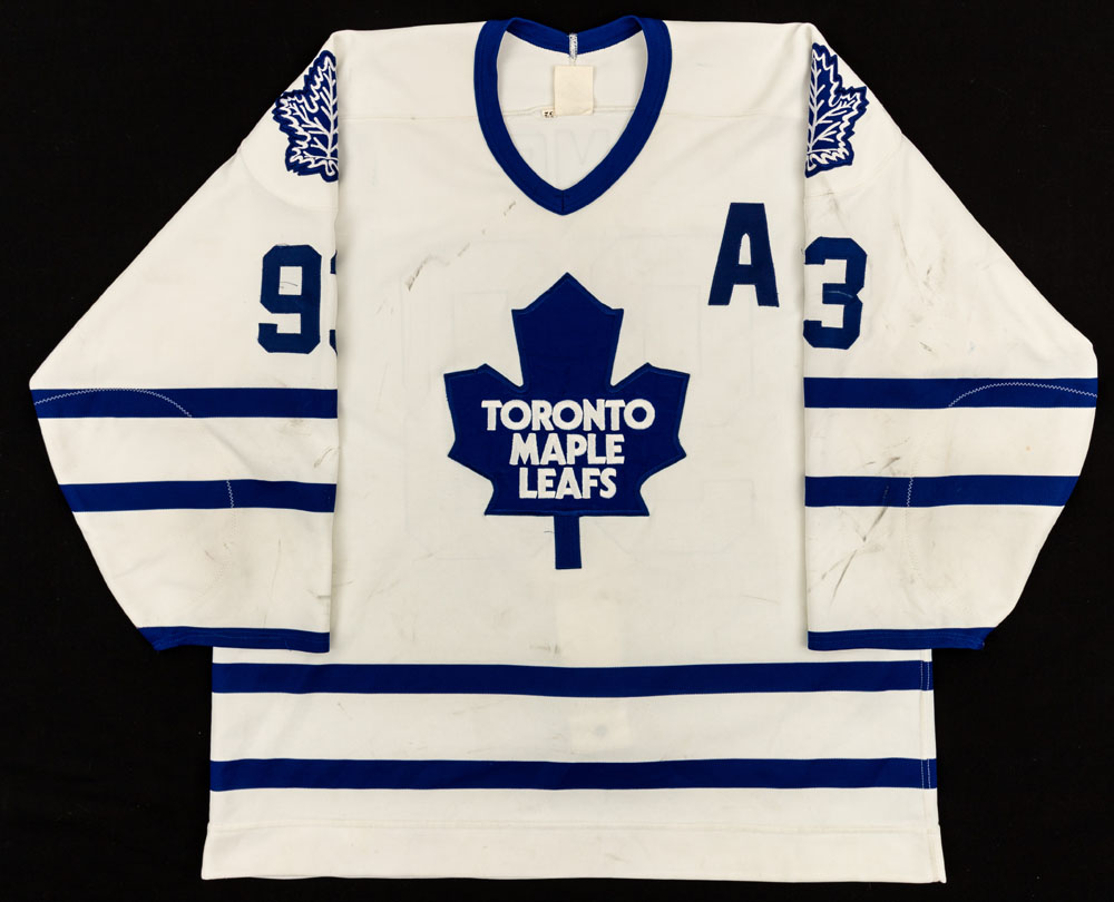 Doug Gilmour's 1993-94 Toronto Maple - Classic Auctions