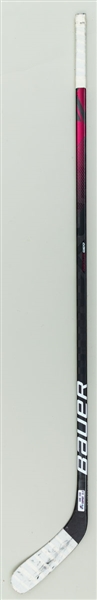 Cale Makar’s 2020-21 Colorado Avalanche Bauer Nexus Geo Game-Used Stick 