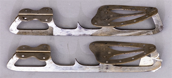 Turn-of-The-Century Collection of 3 Pairs of Antique Ice / Hockey Skates including Rare Dominion Models by Henry Boker 