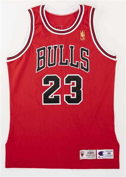 Michael Jordan Signed Chicago Bulls Jersey with JSA LOA