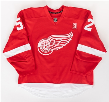 1960's Gordie Howe Detroit Red Wings Game Worn Jersey - Proceeds