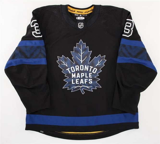 Justin Holl’s 2021-22 Toronto Maple Leafs "Flipside" Game-Worn "Next Gen Game" Second Period Jersey with Team LOA 