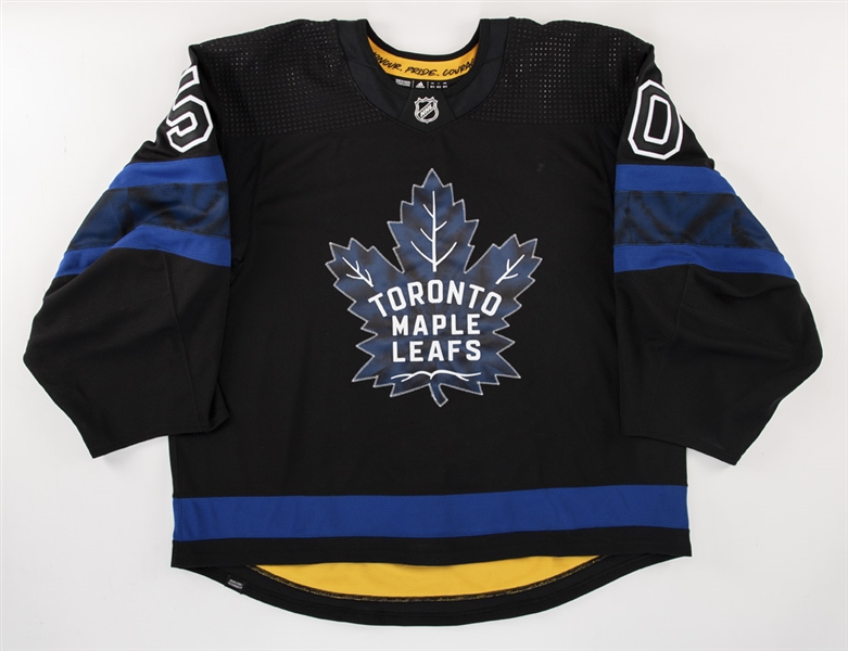 Erik Kallgren’s 2021-22 Toronto Maple Leafs “Flipside” Game-Worn Jersey with Team LOA 