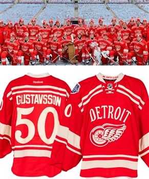 Gordie Howe's Detroit Red Wings 2014 NHL Winter Classic Jacket