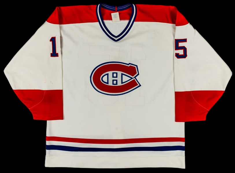 Andrew Cassels 1990-91 Montreal Canadiens Game-Worn Rookie Season Jersey with LOA 