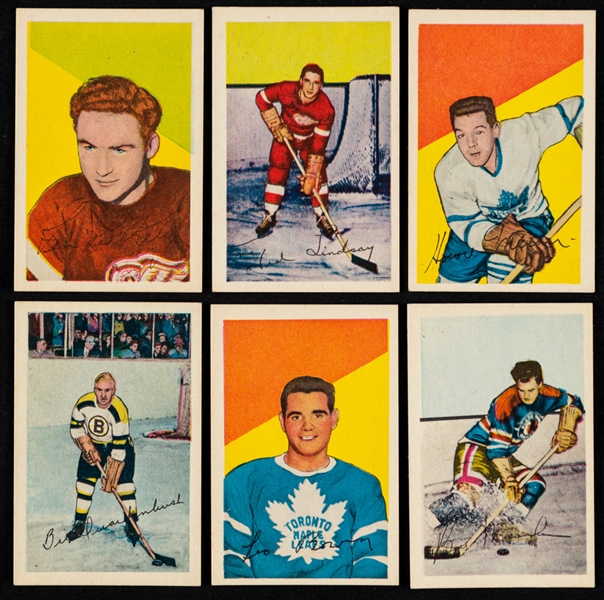 1952-53 Parkhurst Hockey Card Collection of 26