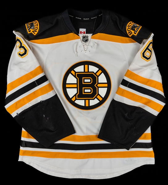 Zac Rinaldos 2015-16 Boston Bruins Game-Worn Jersey with LOA - Photo-Matched!