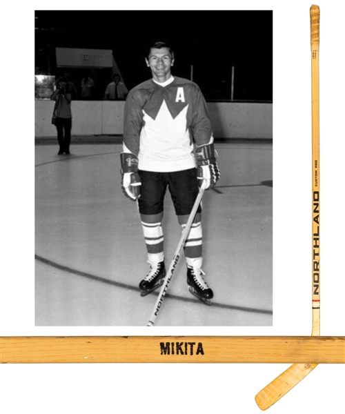 Stan Mikitas 1972 Canada-Russia Series Team Canada Northland Game-Used Stick
