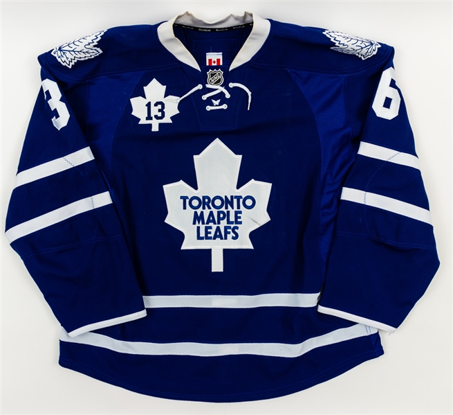 Carl Gunnarssons 2011-12 Toronto Maple Leafs “Mats Sundin Night” Game-Worn Jersey with Team COA