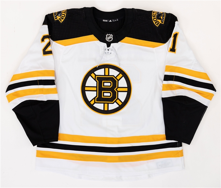 Nick Ritchies 2019-20 Boston Bruins Game-Worn Jersey with Team LOA