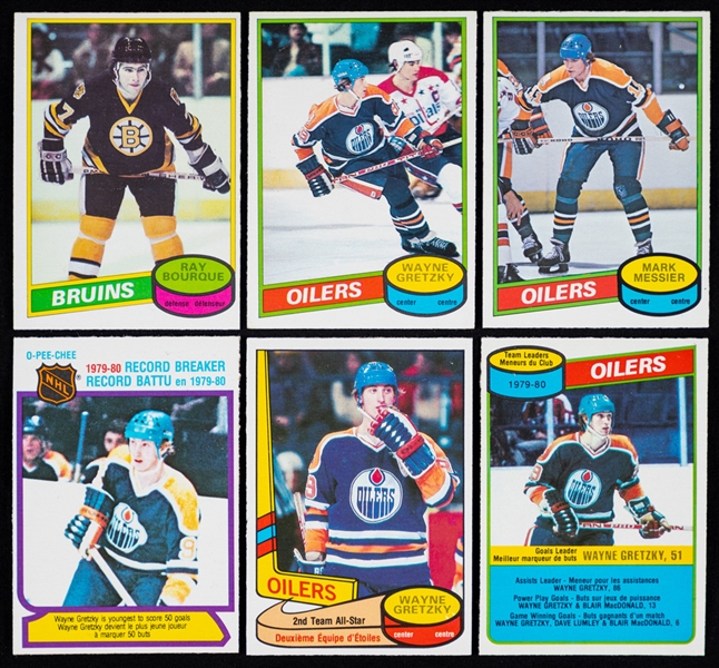 1980-81, 1981-82 and 1982-83 O-Pee-Chee Hockey Complete Sets (3)