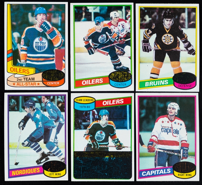1980-81 Topps Hockey Complete Unscratched 264-Card Set