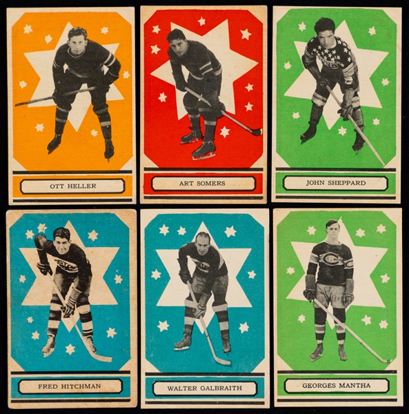 1933-34 O-Pee-Chee V304 Series "A" Hockey Card Partial Set (28/48) 