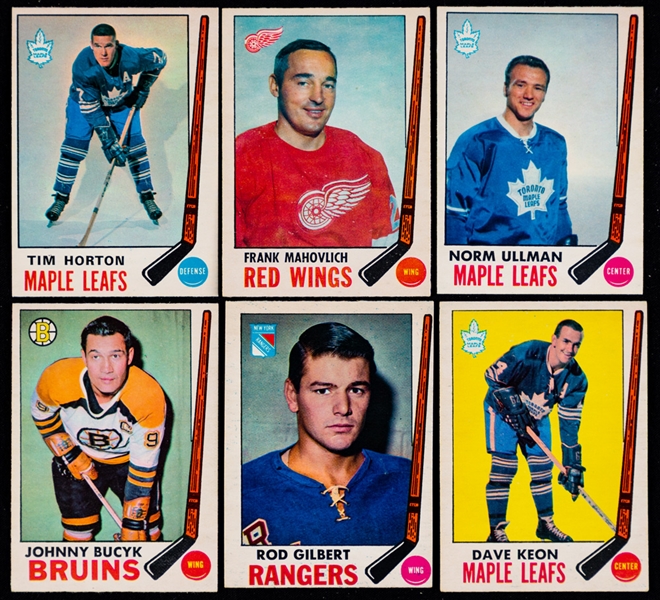 1969-70 O-Pee-Chee Hockey Card Partial Set (92/231)