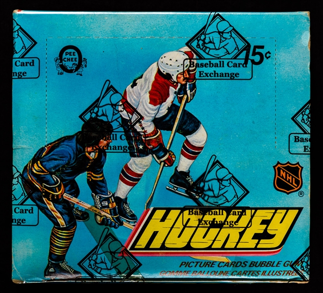 1977-78 O-Pee-Chee Hockey Wax Box (48 Unopened Packs) - BBCE Certified 