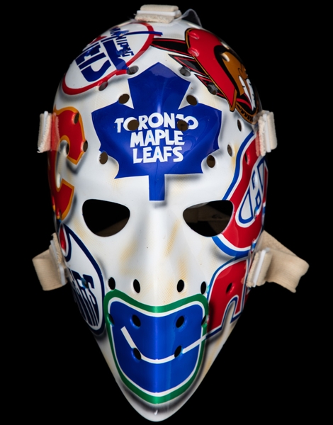 Custom Made 1980s Fiberglass Mask by Greg Harrison - Painted by Hart Designs 