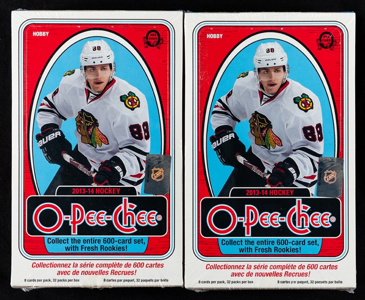 2013-14 O-Pee-Chee Hockey Sealed Hobby Boxes (2) - Tarasenko, Yakupov, Granlund, Huberdeau and Gallagher Rookie Card Year!