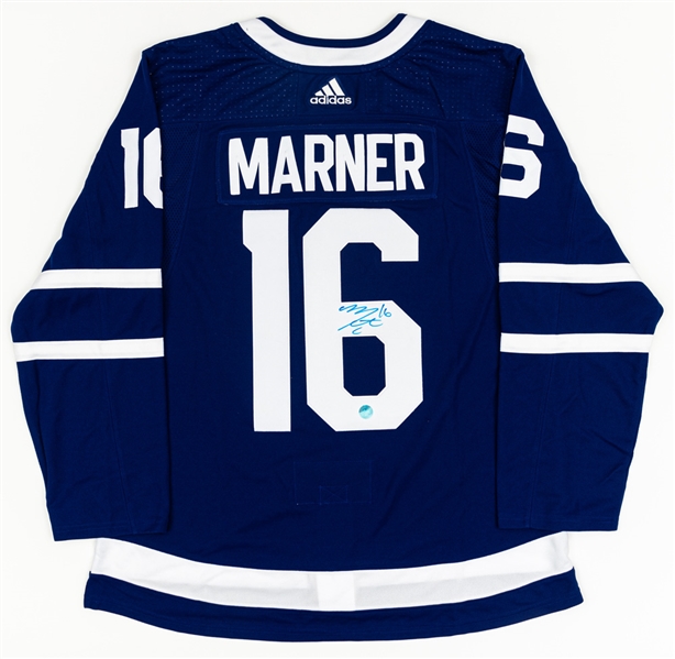Mitch Marner Signed Toronto Maple Leafs Alternate Captain’s Jersey with COA