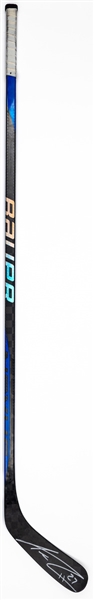 Anders Lees 2022-23 New York Islanders Signed Bauer Nexus Sync Game-Used Stick 