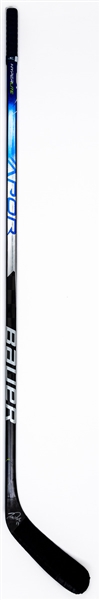 Zach Parises 2022-23 New York Islanders Signed Bauer Vapor HyperLite Game-Used Stick