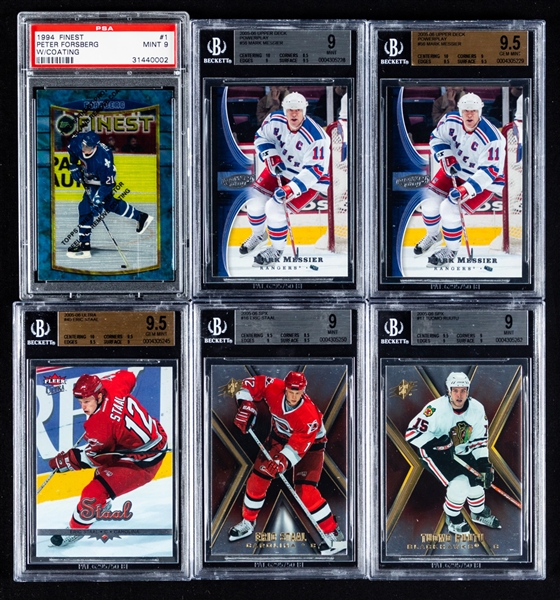 1991-92 to 2019-20 Graded Hockey Card Collection of 30 Including Autographs, Memorabilia, Rookies and Inserts