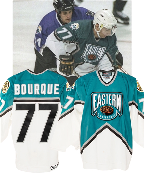 Ray Bourques 1997 NHL All-Star Game Eastern Conference Signed Game-Worn Jersey From His Personal Collection with His Signed LOA
