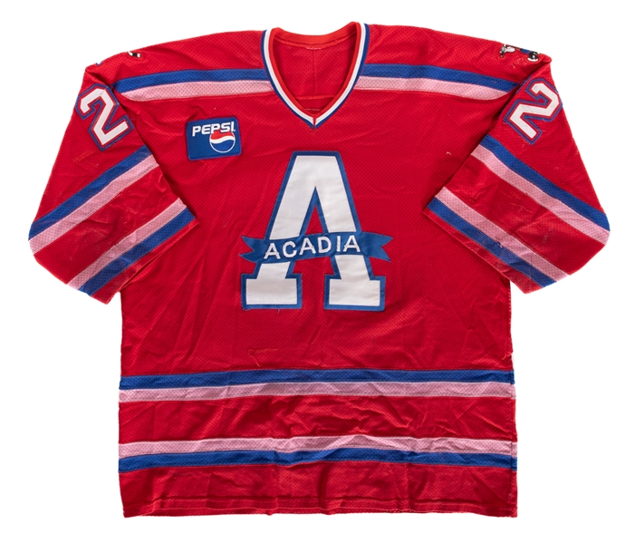 Chester Gallants Late-1990s/Early-2000s AUAA/AUS Acadia University Axemen Game-Worn Jersey