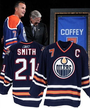 Auction a Connor McDavid Game Worn Signed Edmonton Oilers Jersey