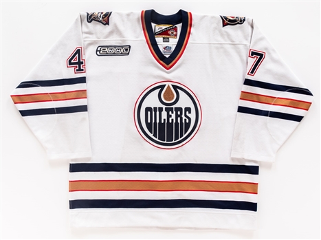 2016 Wayne Gretzky Game Worn Edmonton Oilers NHL Heritage Classic, Lot  #80721