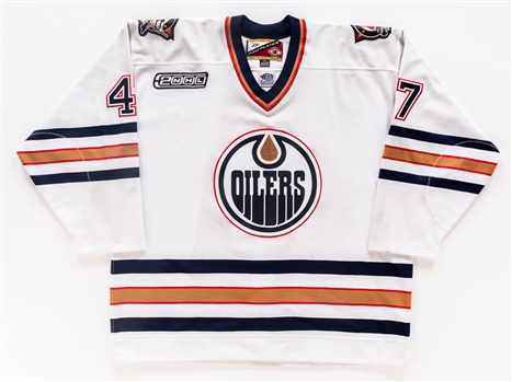 1979-80 Wayne Gretzky Edmonton Oilers Game Used, Photo Matched & Signed  Rookie Season Road Jersey (Meigray & JSA), Sotheby's & Goldin Auctions  Present: A Century of Champions, 2020