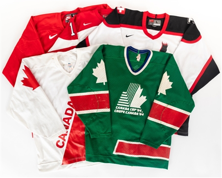 Online auction of game-worn Canadian Olympic hockey jerseys to benefit  grassroots sport across the country