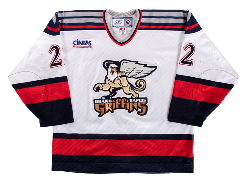Kyle Quinceys 2005-06 AHL Grand Rapids Griffins Game-Worn Jersey with LOA