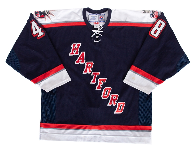 Daniel Girardis 2006-07 AHL Hartford Wolfpack Game-Worn Jersey with AHL LOA