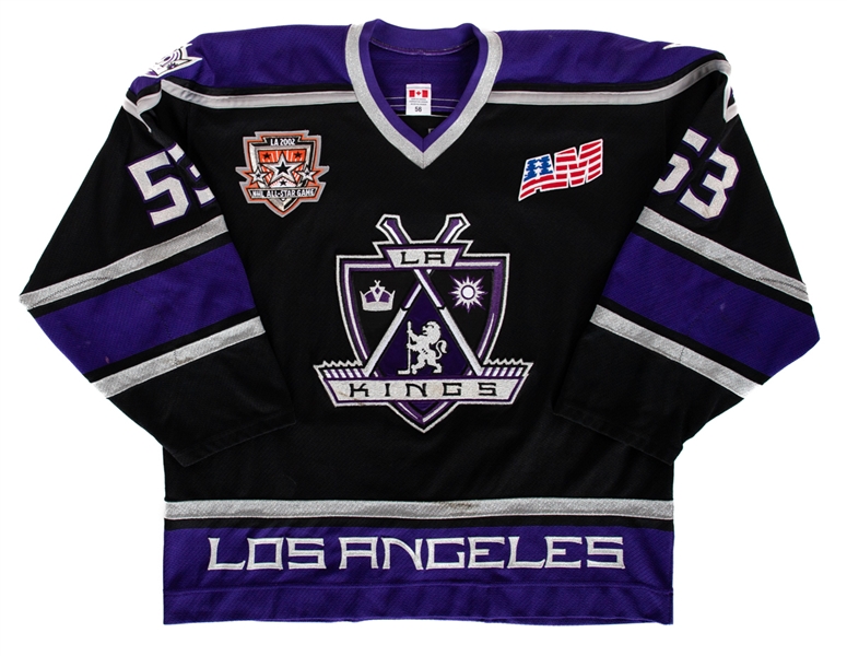 Jason Holland’s 2001-02 Los Angeles Kings Game-Worn Jersey with Team LOA - 2002 NHL All-Star Game Patch! - AM Patch!