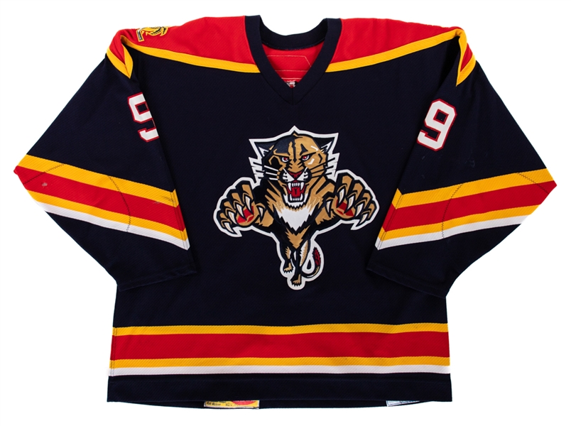 Stephen Weiss’ 2006-07 Florida Panthers Game-Worn Jersey with LOA