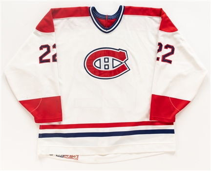 Montréal Canadiens game-worn Centennial jersey, crest 1909…