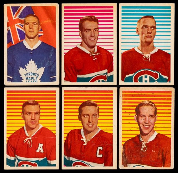 1963-64 Parkhurst Hockey Cards Starter Set (44/99) Plus 1961-62 Parkhurst Hockey Cards (6)