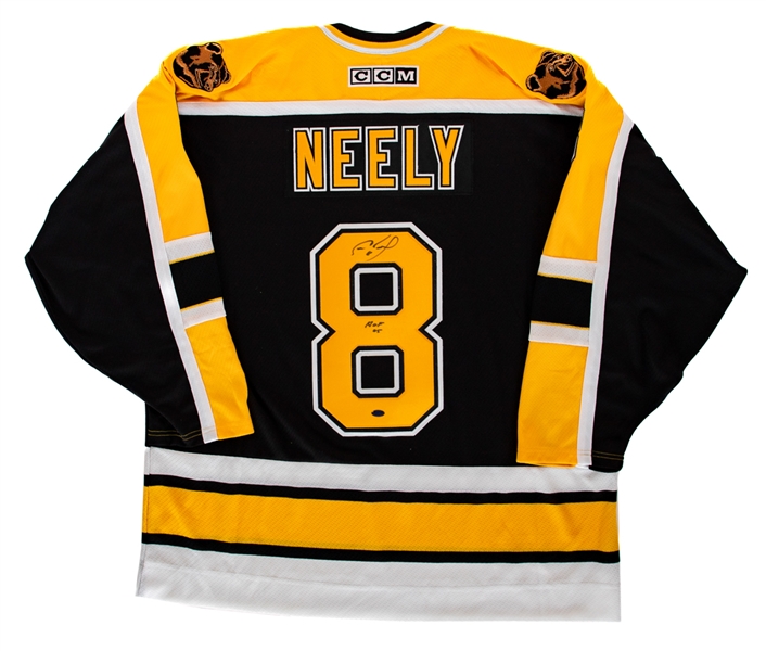 Cam Neely Signed Boston Bruins Jersey with JSA Auction LOA - "HOF 05" Annotation