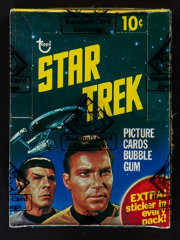 1976 Topps Star Trek Wax Box (36 Unopened Packs) - BBCE Certified