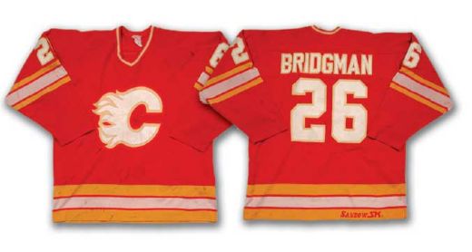 Calgary Flames Game Worn Jersey