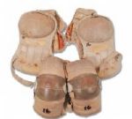 Bobby Hulls Early NHL Game Worn Elbow and Shoulder Pads
