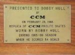 Fantastic CCM Golden Blades Award Presented to Bobby Hull
