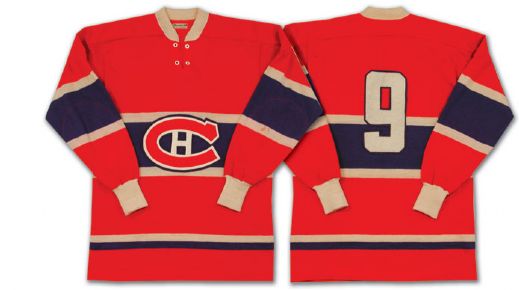  Circa 1955 Maurice Richard Montreal Canadiens Game Jersey