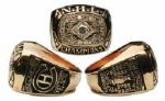 Jean Beliveaus 1977-78 Montreal Canadiens Stanley Cup Championship Ring