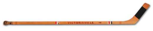 Jean Beliveaus 1970-71 Game Used 500th Goal Stick