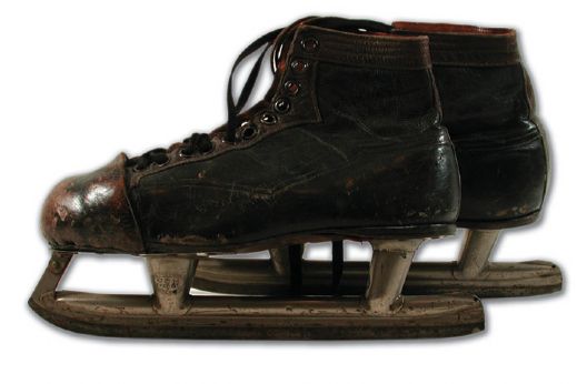 Montreal Canadiens Hector Lepines 1925-26 Game Used Skates