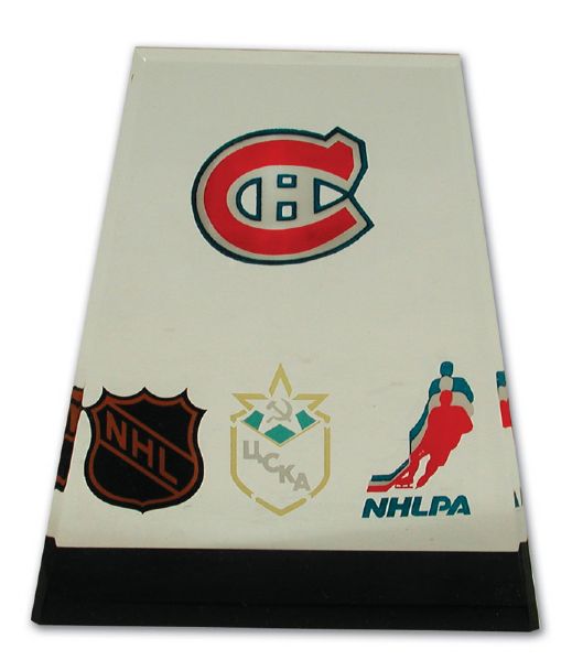 Rare Display From the 1975 Red Army-Montreal Canadiens New Years Eve Game