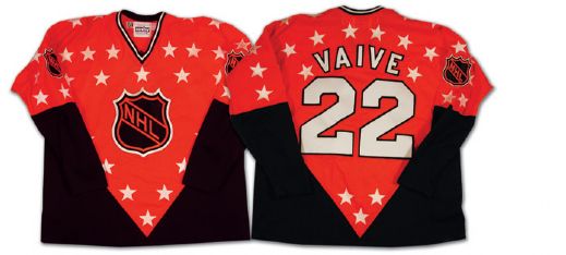 Rick Vaives Game Worn 1982 NHL All-Star Game Jersey